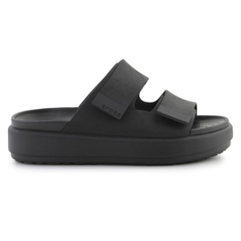 Infradito Crocs Brooklyn Luxe Sandalo W 209586-060 nero