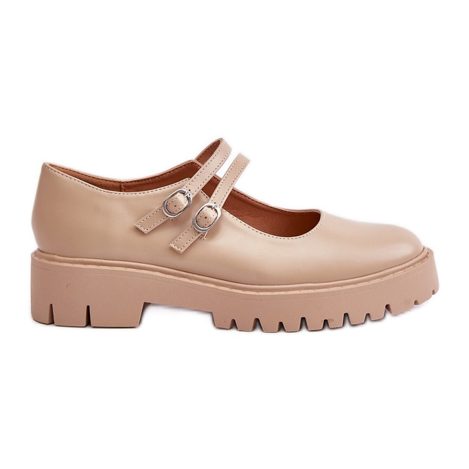 Scarpe con Cinturini da Donna Beige Rialuna