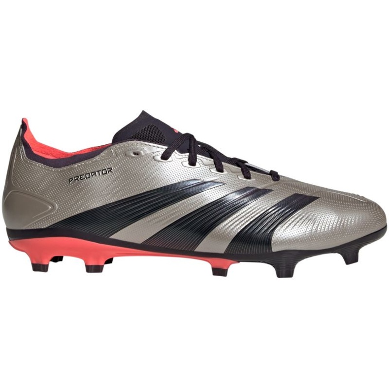 Scarpe da calcio Adidas Predator League Fg IF6349 d'argento