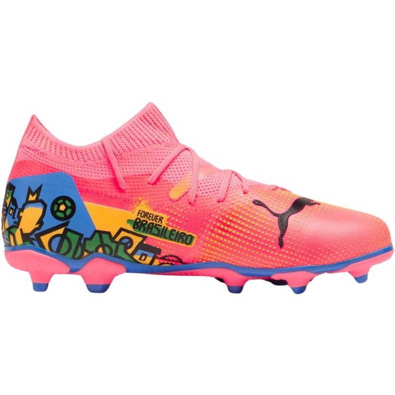 Scarpe da calcio Puma Future 7 Match Njr FG/AG 107841 01 rosa