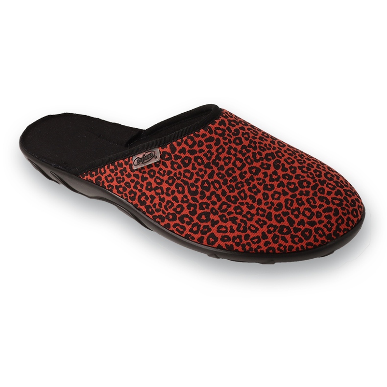Ciabatte da donna Befado con motivo 235D206 arancione/nero arancia