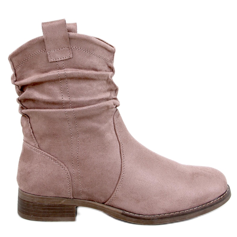 Wonger Stivaletti piatti classici color kaki beige