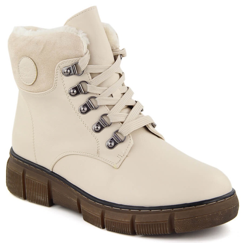 Stivali isolanti da donna, beige, Evento 7973
