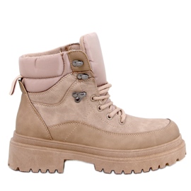 Stivaletti trapper Mathen Khaki beige