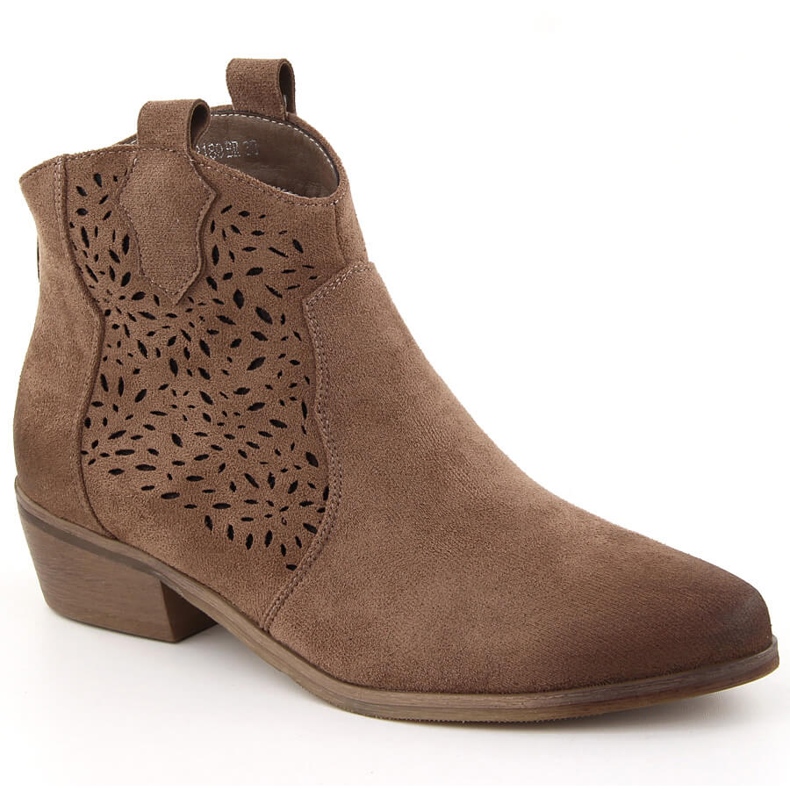 Stivali da cowboy isolanti da donna marroni Potocki SZ12189 marrone