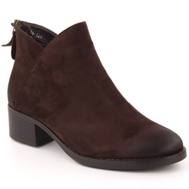 Stivaletti isolanti marroni da donna Potocki 12472 marrone