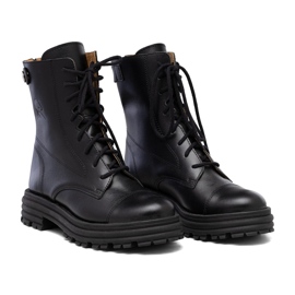 Borsette da donna in pelle nera Butdam WOR1 nero