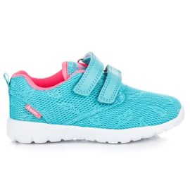 American Club Sneakers blu con velcro