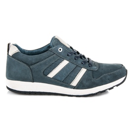 Mazaro Scarpe di cuoio grigio