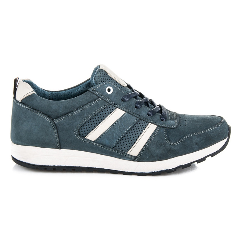 Mazaro Scarpe di cuoio grigio