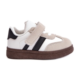 Sneakers Velcro da Bambino Bianche Tromella bianca