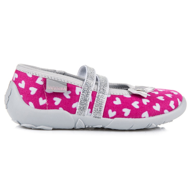Viggami Home Ballerine In Hearts rosa