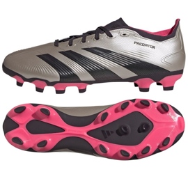 Scarpe da calcio Adidas Predator League Mg IF6383 argento