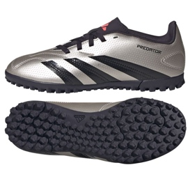 Scarpe da calcio Adidas Predator Club Tf IF6420 argento