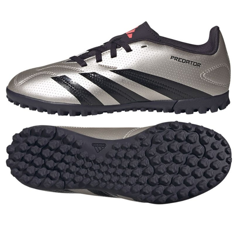 Scarpe da calcio Adidas Predator Club Tf IF6420 d'argento