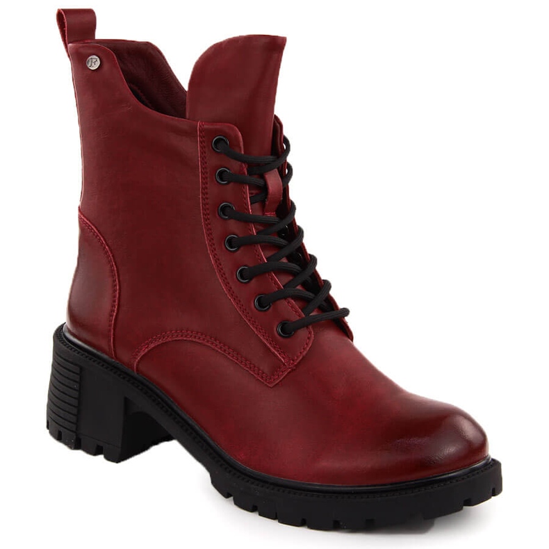 Stivaletti da donna in pelle rossa by Filippo DBT6501 rosso