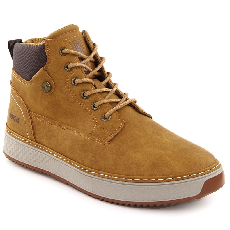 Sneakers alte nere da uomo Big Star OO174561 nero