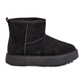 Doposci da Donna con Plateau, Realizzati in Eco Camoscio, Colore Nero Atteria