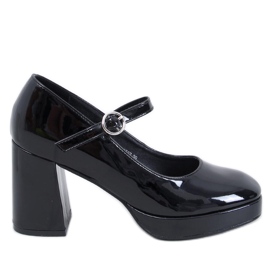 Sorel Décolleté con plateau nere nero