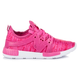 American Club Sneakers stringate da bambino rosa