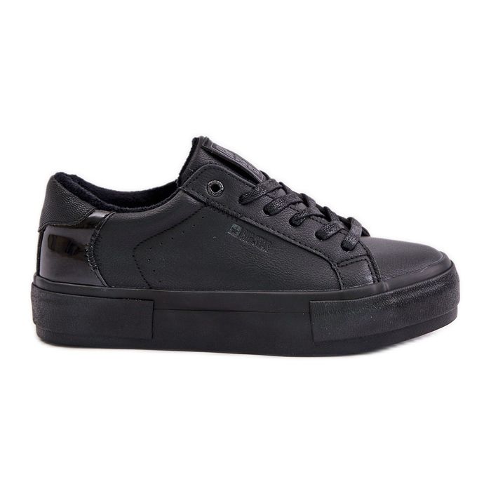 Sneakers isolate da donna sulla piattaforma Big Star OO274A555 nere nero
