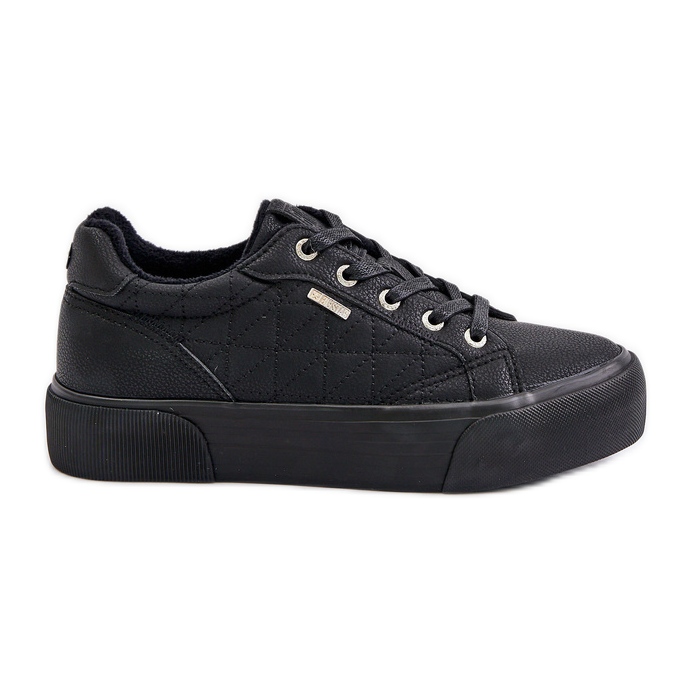 Sneakers con plateau isolate da donna Big Star OO274A465 Nere nero