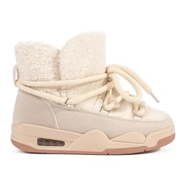 Seastar Doposci da donna beige con suola spessa