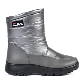 Stivali da neve grigi da donna grigio