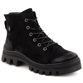 Stivaletti neri da donna Potocki SZ12168 nero