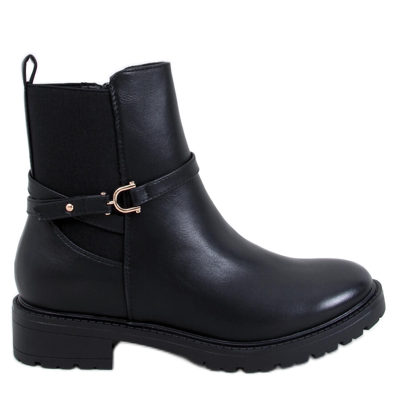 Stivaletti Chelsea classici da donna Royle Black nero