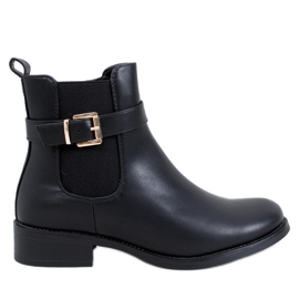 Saroni Stivaletti Chelsea classici da donna neri nero