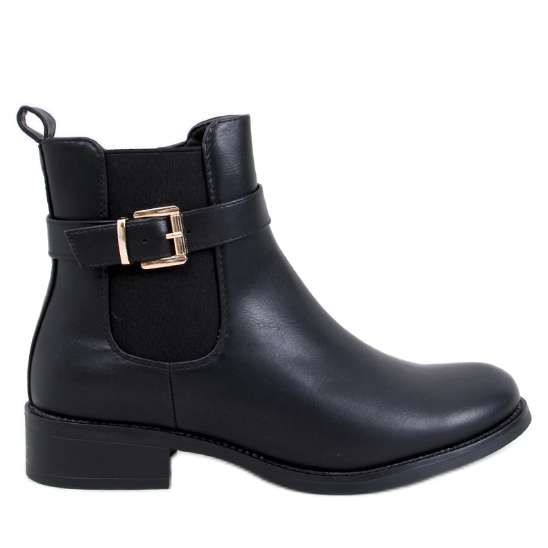 Saroni Stivaletti Chelsea classici da donna neri nero