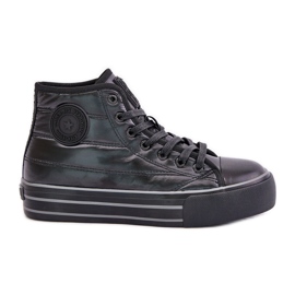 Big Star Sneakers da donna isolate su piattaforma OO274A471 Nero