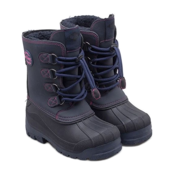Scarponi da neve invernali Lee Cooper LCJ-24-44-2843K blu