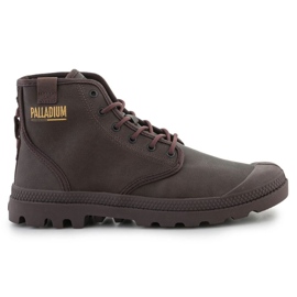 Scarpe Palladium Pampa Hi Coated U 74375-249-M Cacao scuro marrone