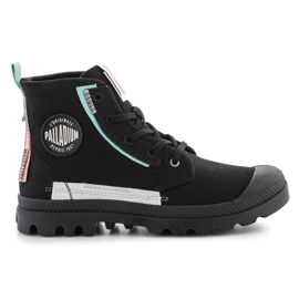 Palladium Pampa Underlayer 99183-008-M Scarpe nere nero