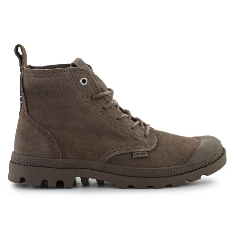 Scarpe Palladium Pampa Hi Skin 74379-276-M marrone