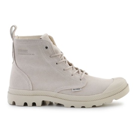 Palladium Pampa Hi Skin U 74379-155-M White Cap Scarpe grigie beige
