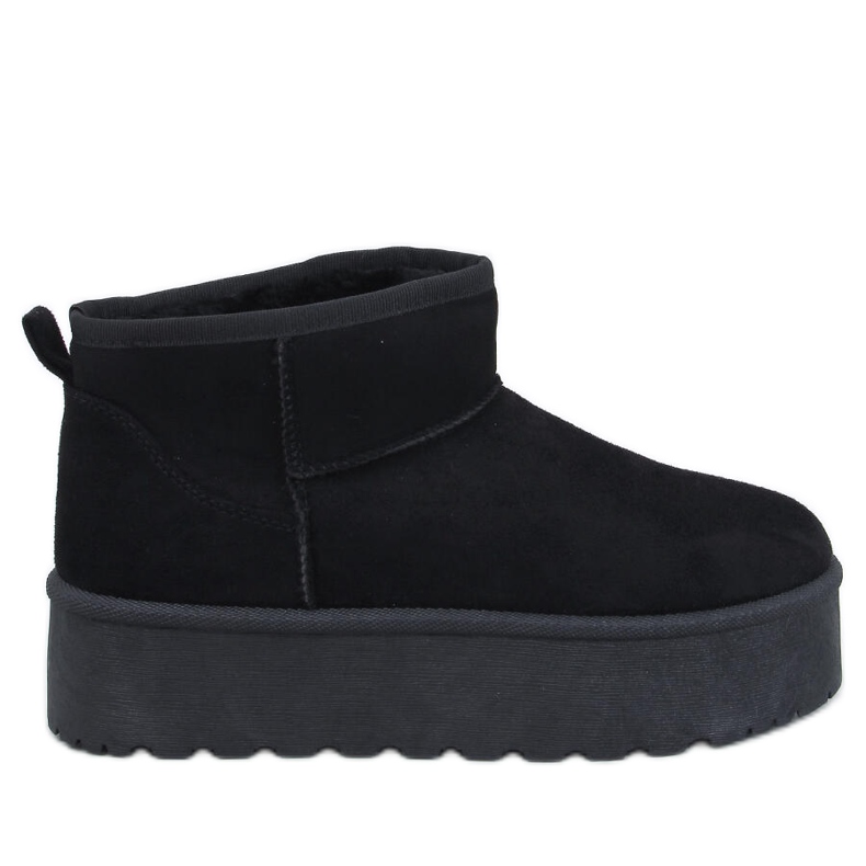 Doposci corti Emus sulla piattaforma Morris Black nero