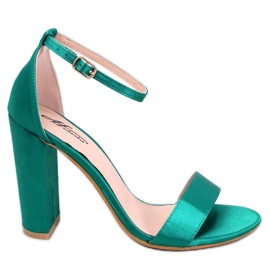 Ranae Sandali con tacco verde - Inello