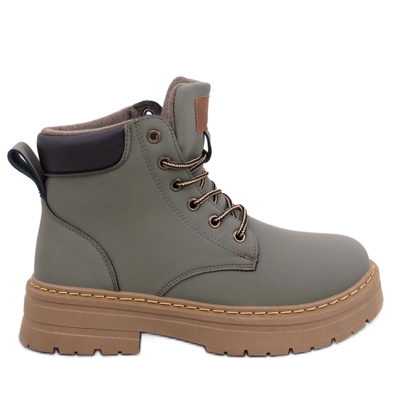 Stivali in legno da donna Kellers Green - Inello verde
