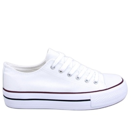 Sneakers classiche da donna Fargis White - Inello bianco