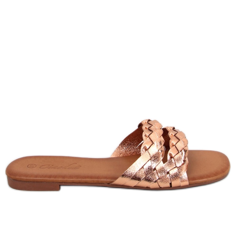 Sandalo da donna champagne rosa