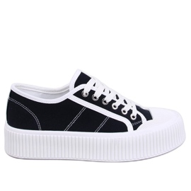 Sneakers da donna sulla piattaforma Black nero
