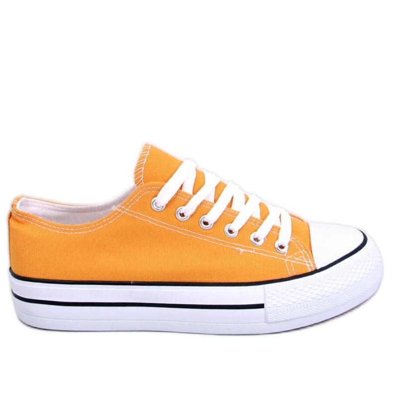 Sneakers gialle classiche da donna giallo