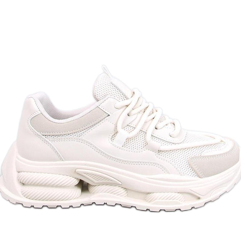 Scarpe da ginnastica da donna beige