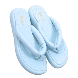 Infradito da donna blu
