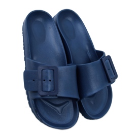 D.BLUE infradito in gomma con fibbia