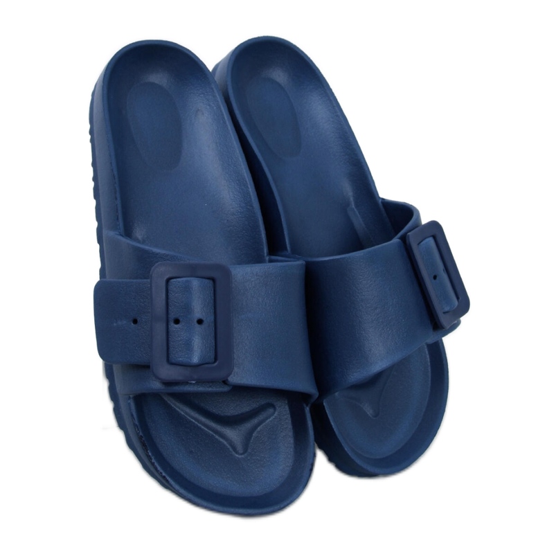 D.BLUE infradito in gomma con fibbia