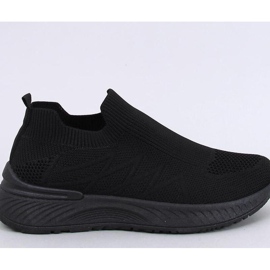 Scarpe sportive con calzino Fourny Allblack - Inello nero